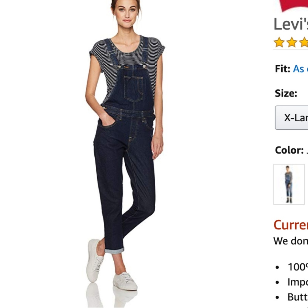 Levi's Women's Original Overalls